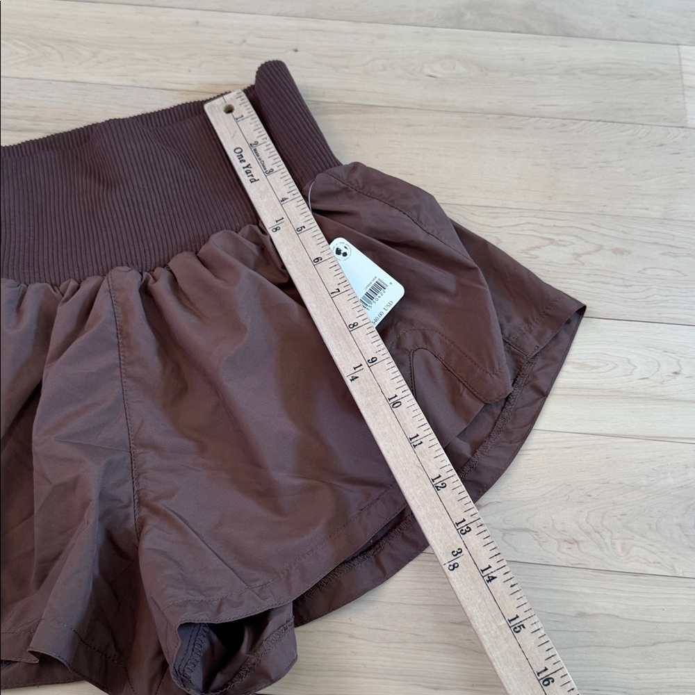 Free People Movement lined shorts-New-XS-Brown-Athletic-Activewear - Picture 4 of 6